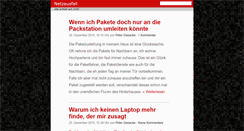 Desktop Screenshot of netzausfall.de